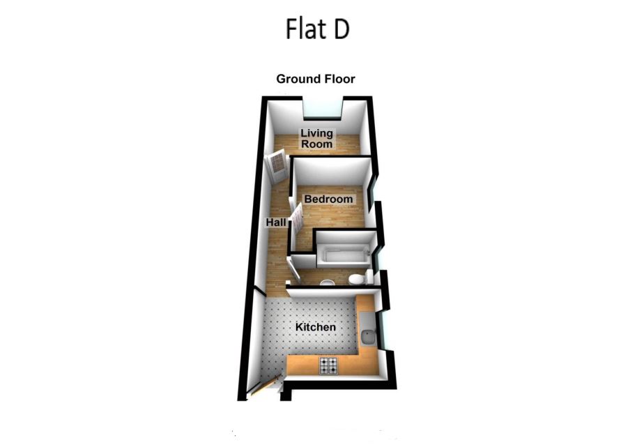Lot: 38 - FREEHOLD BLOCK OF FLATS FOR INVESTMENT - 